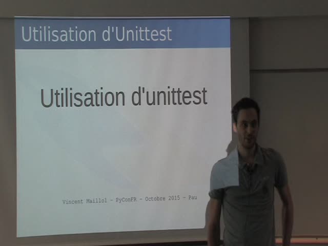 Image from Utilisation de unittest